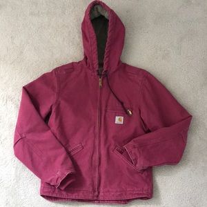SANDSTONE SHERPA-LINED SIERRA JACKET- PINK